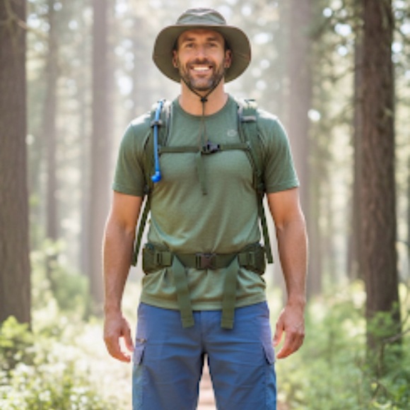 Orvis Other - Orvis Mens Tech Cargo Shorts‎ Nylon Spandex Blend Hiking Outdoor Gray Size 32